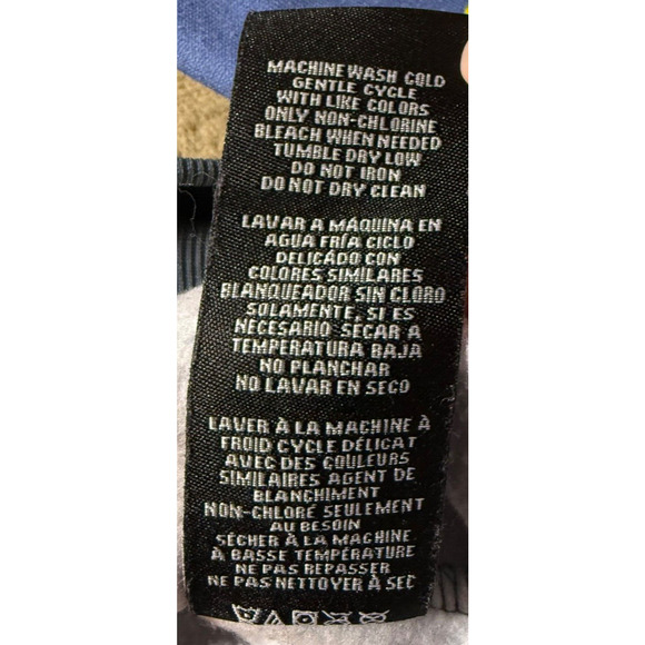 Keith Haring x Members Only Hoodie Mens Graffiti Art 2 Sided Size M - Picture 7 of 11